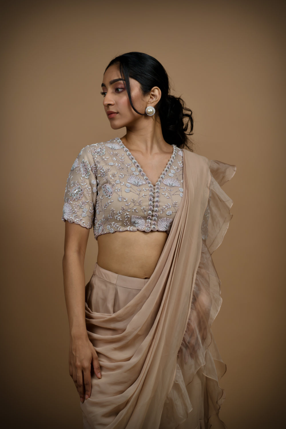 Embellished Sharara Set