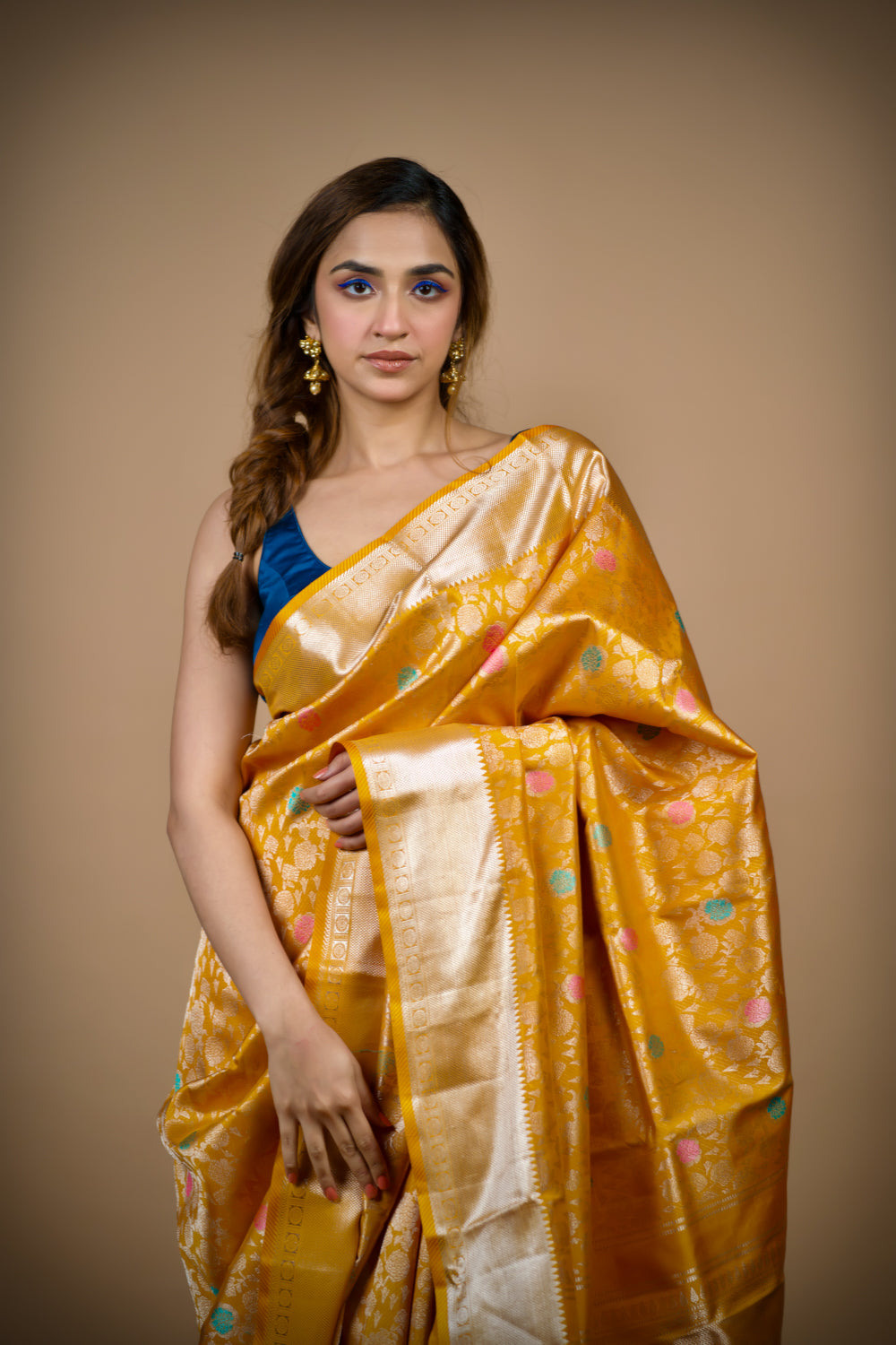 Golden Harvest Kanjivaram Saree