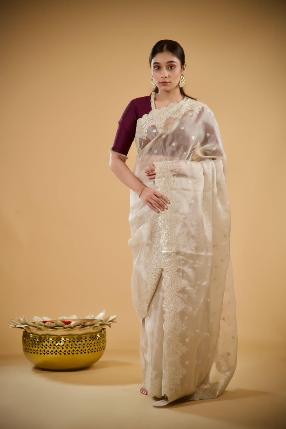 Heer Tissue Saree
