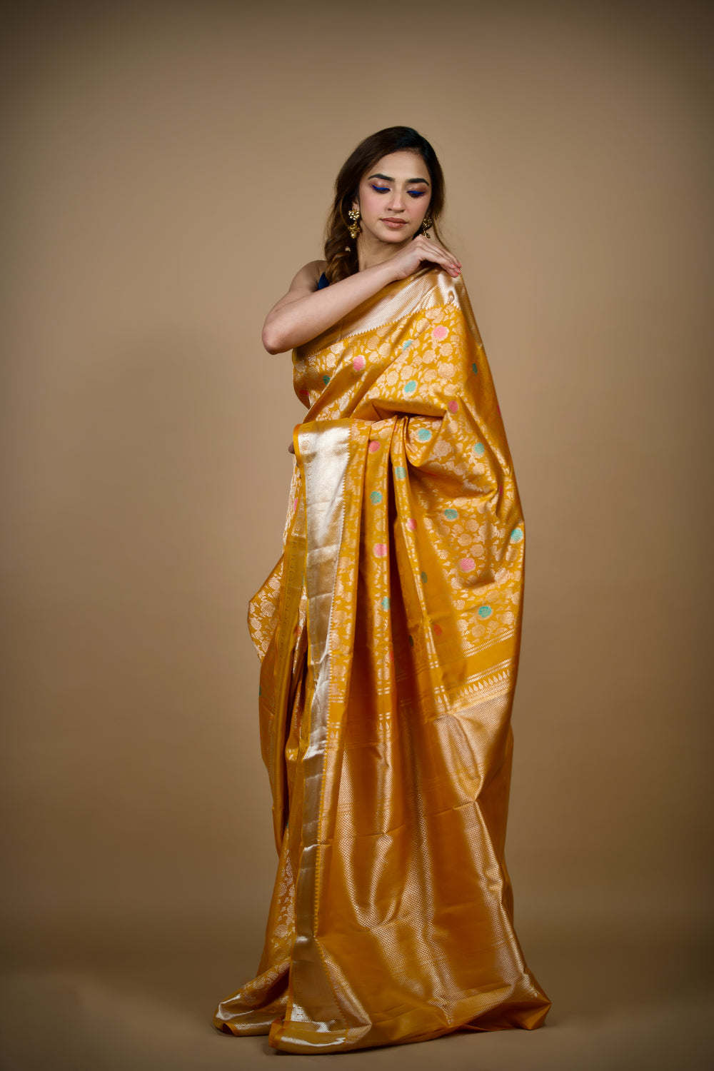 Golden Harvest Kanjivaram Saree