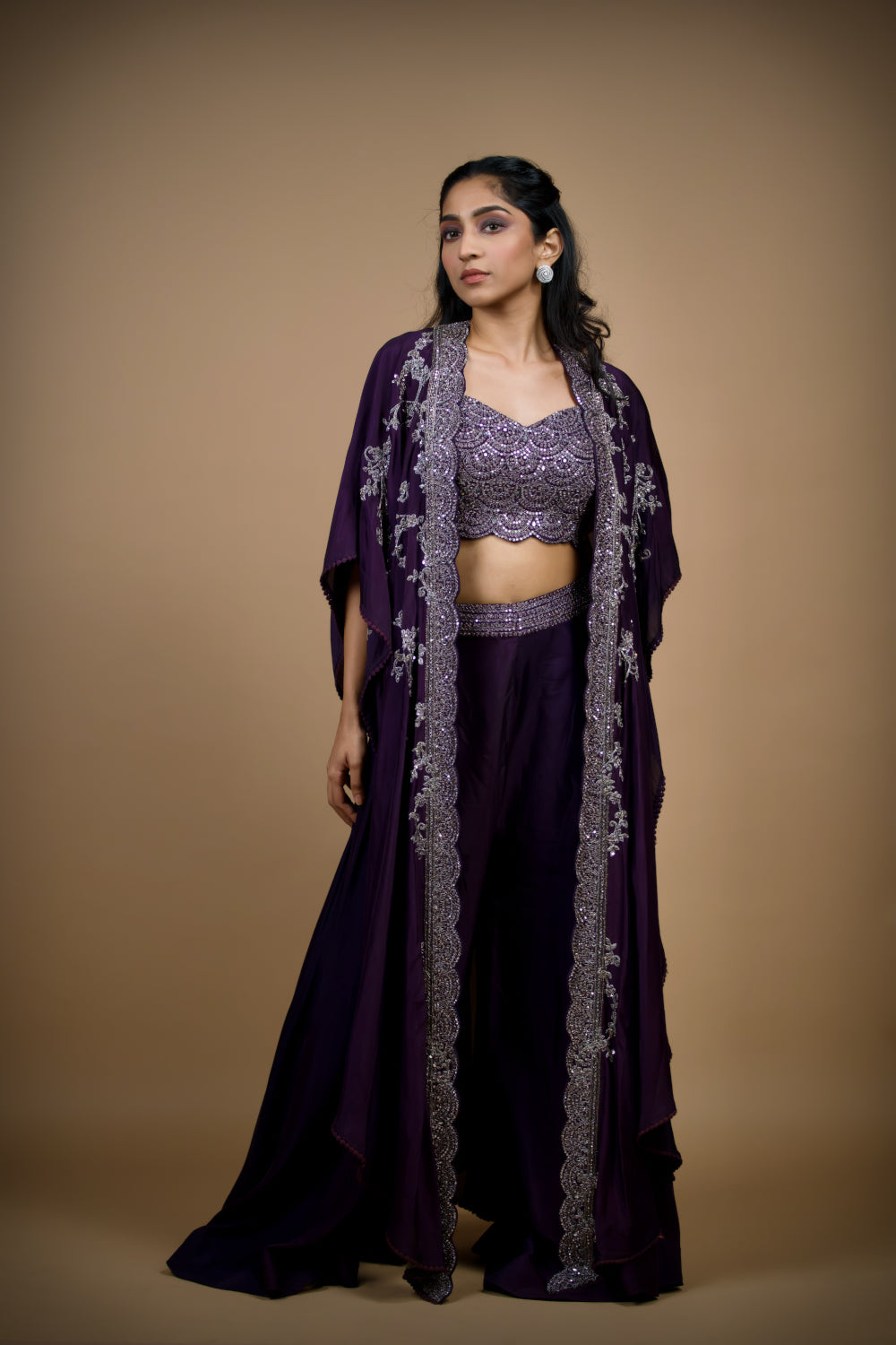 Regal Twilight Indo Western Ensemble