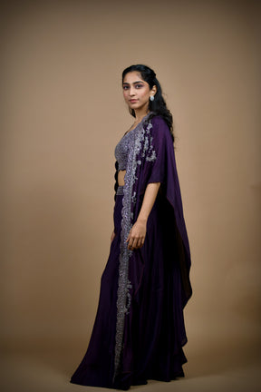 Regal Twilight Indo Western Ensemble