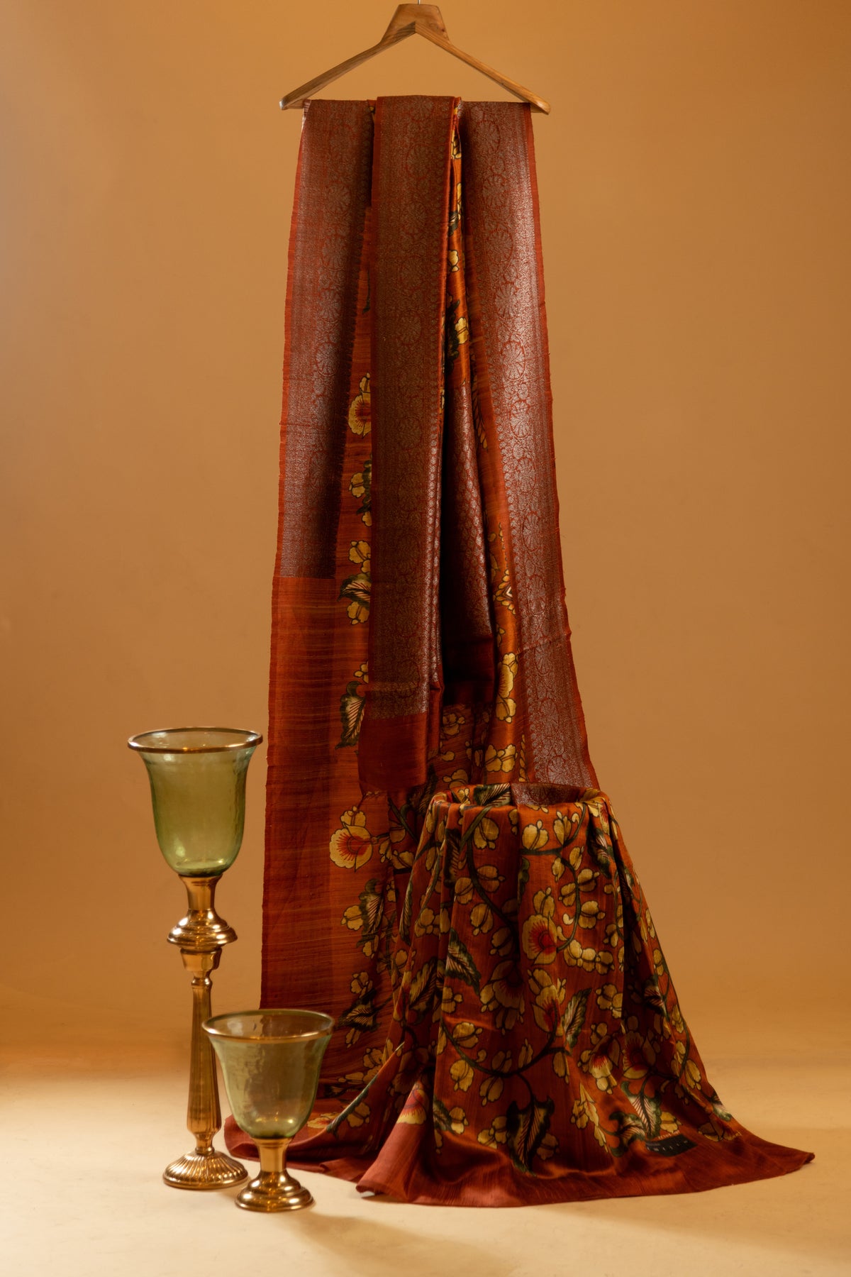 Jiya Tusser Silk Saree