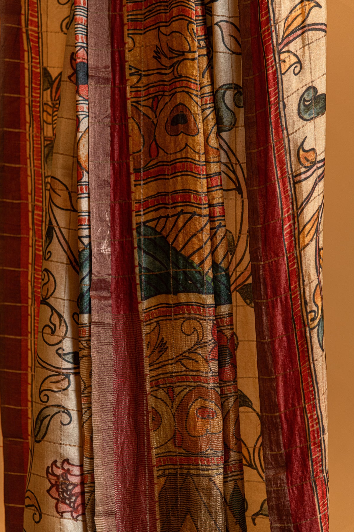 Myra Tusser Silk Saree