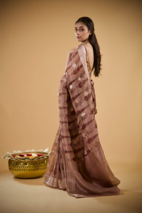 Tarini Printed Organza Saree