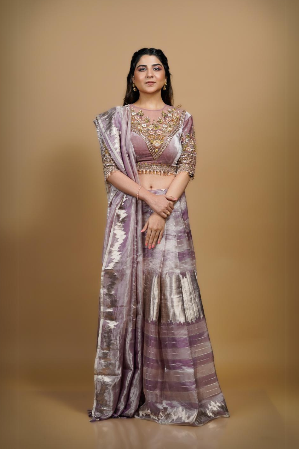 Kiara  Organza Saree